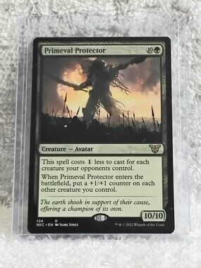 5/$20 Mint 2022 MTG Primeval Protector Rare Card 124 Deckmaster!!